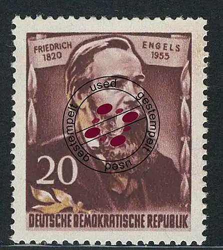 488A Friedrich Engels 20 Pf O