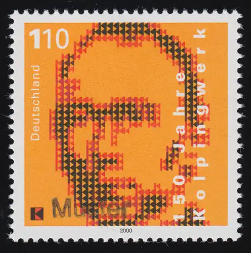 2135 Adolph Kolping - 100 ans Koldpingswerk, impression de motif