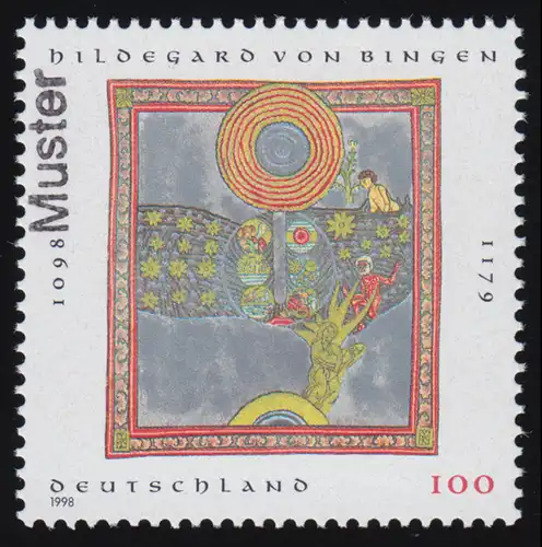 1981 Hildegard von Bingen, modèle imprimé