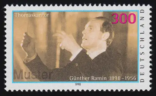2020 Organist Günther Ramin, modèle imprimé