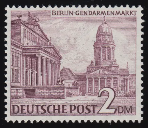 58 Berliner Bauten 2 DM postfrisch **
