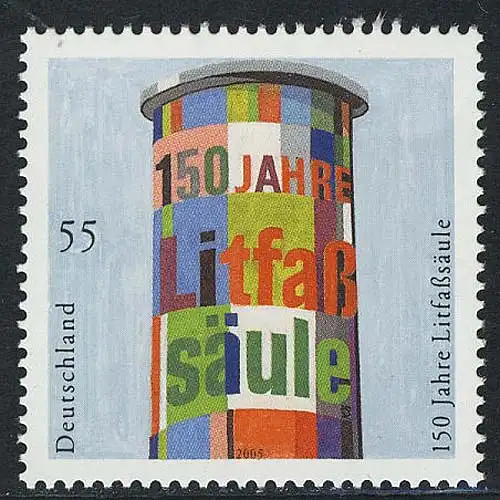 2444 Litfaßsäule, postfrisch **