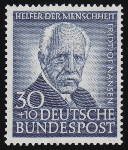 176 Nansen 30+10 Pf, postfrisch **