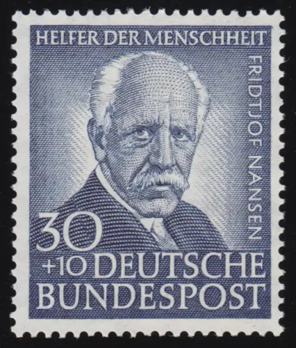 176 Nansen 30+10 Pf, postfrisch **