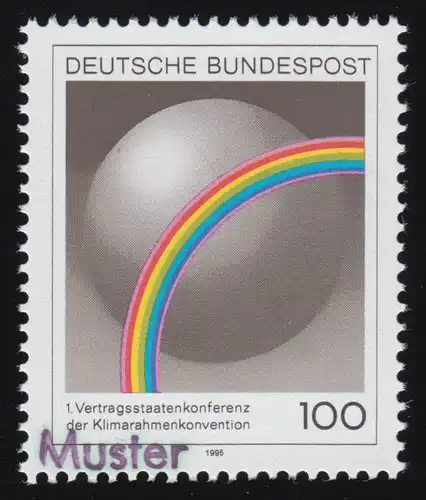 1785 Convention-cadre sur le climat à Berlin, impression modèle