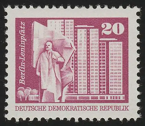 1869v Aufbau in der DDR/klein 20 Pf, Papier v, **