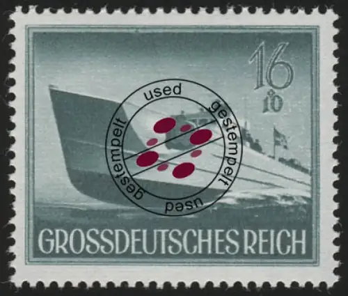 881y Heldengedenktag 1944 16 Pf, gestempelt O