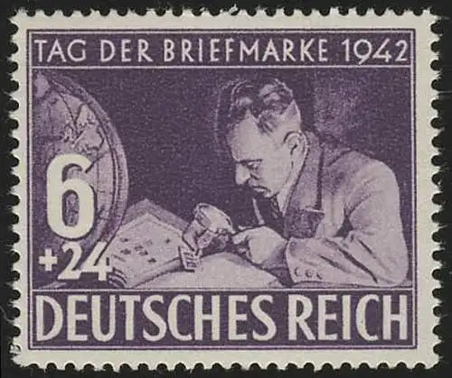 811 Jour du timbre 1942 - Marque postale