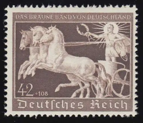 747 Le Braun Band 1940 ** post-fraîchissement / MNH