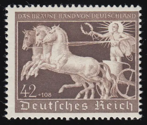747 Le Braun Band 1940 ** post-fraîchissement / MNH