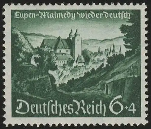 748 Wiedereingliederung Malmedy 6 Pf, postfrisch **