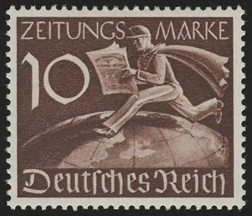 739Z Zeitungsmarke 10 Pf, postfrisch **