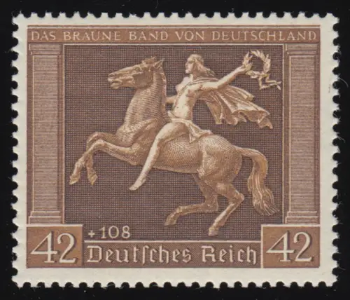 671y Le ruban brun ** post-fraîchissement / MNH
