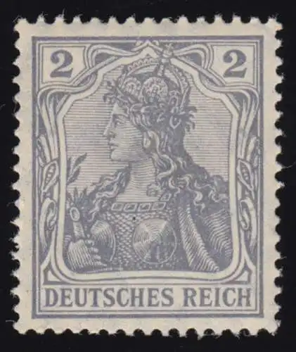 83 I Germania 2 Pf Deutsches Reich Friedensdruck, **