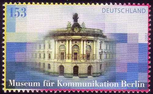 2276 Musée de la Communication Berlin - Ensemble de 10 pièces, tous ** / MNH