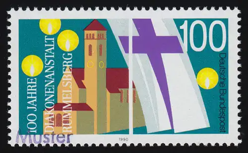 1467 Diakonenanstalt Rummelsburg, modèle imprimé