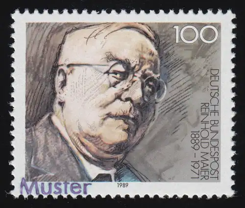 1440 Politique Reinhold Maier, modèle imprimé