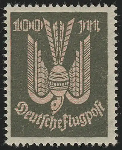 237 Flugpostmarken Holztaube 100 M ** postfrisch