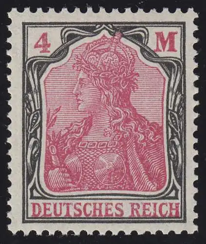 153 Germania 4 Mark ** postfrisch