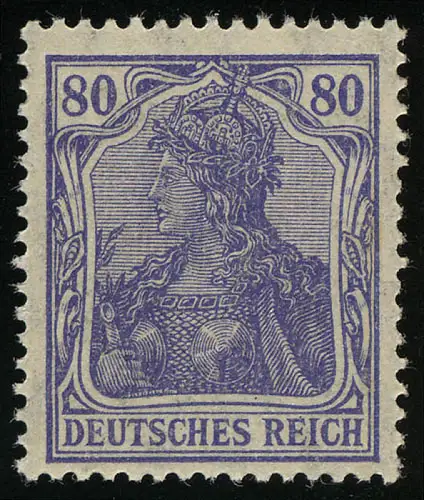 149aII Germania 80 Pf Type de pression II, **