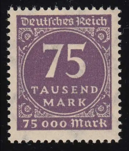 276 Ziffern im Kreis 75 Tsd M **