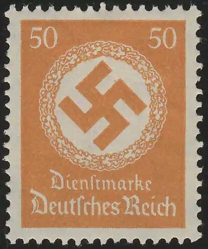 143 Behördendienst 50 Pf., Wz.4, **