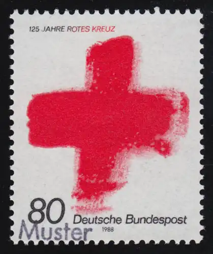 1387 Croix-Rouge internationale, impression modèle