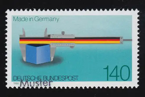 1378 Herkunftsbezeichnung Made in Germany, Muster-Aufdruck