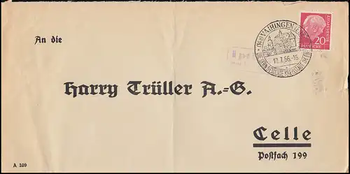 Landpost Itingen via Vaihingen 1956