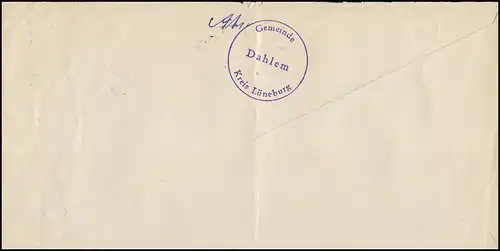 Landpost Dahlem sur Dahlenburg 1961