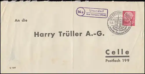 Landpost Ursendorf sur Saulgau 1959