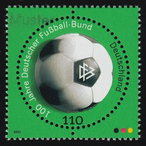 2091 DFB - Fédération allemande de football, impression de motif