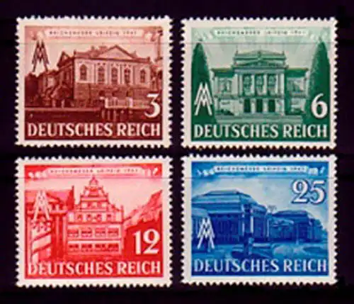 764-767 Leipziger Messe 1941 - Kit (4 valeurs) Postfreich **