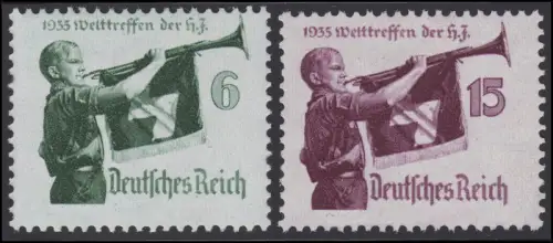 584-585 Hitler-Jugend 1935 - Satz postfrisch **