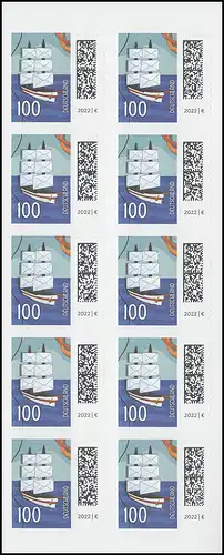 FB 115aII Livret 100 C., feuille 10x3653III, imprimerie GDL, **