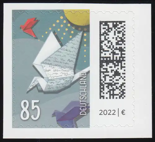 3652II Monde des Lettres: Pigeon-lettre 85 centimes, sk de FB 114aII / Ensemble de Marques