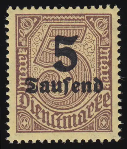 89 Impression 5 000 M sur 5 m, **