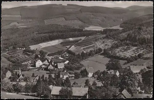 Landpost Rinsecke sur Altenhundeem 26.6.1957 sur AK approprié