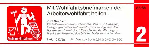 AWO/ Wofa 1987 Or & Argent - Bracelet serpentin 80 Pf, 5x792, frais de port