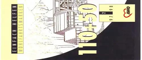 AWO/ Wofa 1997 110 Pf, 5x1949, frais de port