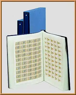 LINDNER-Bogenalbum Nr. 862 für 100 Bogen bis 290 x 315 mm, leer - ohne Schuber