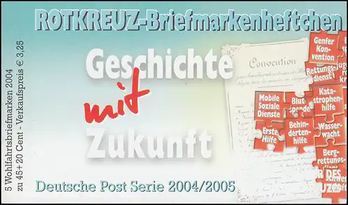 DRK/Wohlfahrt 2004/2005 Klimazonen: Polare Zone 45 Cent, 5x2423, Tagesstempel