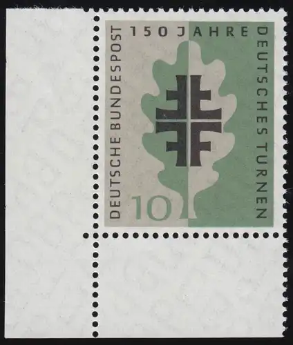 292 Turnbewegung ** Ecke u.l. Zähnung 1-dg