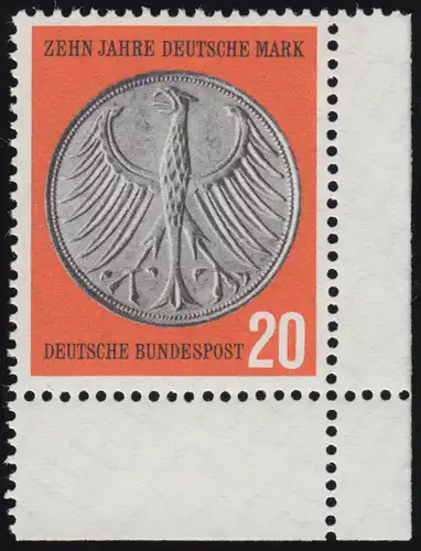 291 Deutsche Mark ** Ecke unten rechts