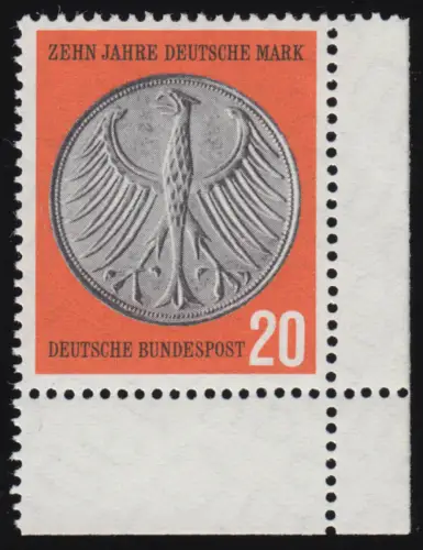 291 Deutsche Mark ** Ecke unten rechts