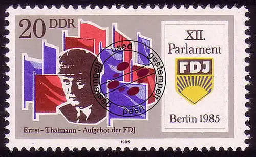 2948 FDJ 20 Pf 1985 O