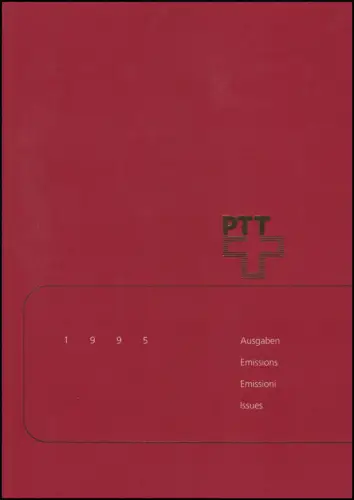 PTT-Jahrbuch Schweiz 1995, postfrisch **