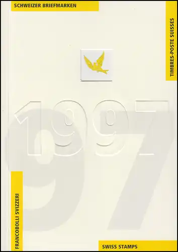 PTT-Jahrbuch Schweiz 1997, postfrisch