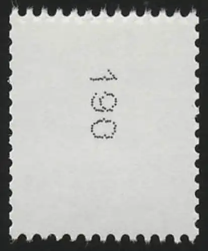 2964 Drei Cent Marke mit GERADER Nr. Typ II kleine, schmale Ziffern, **