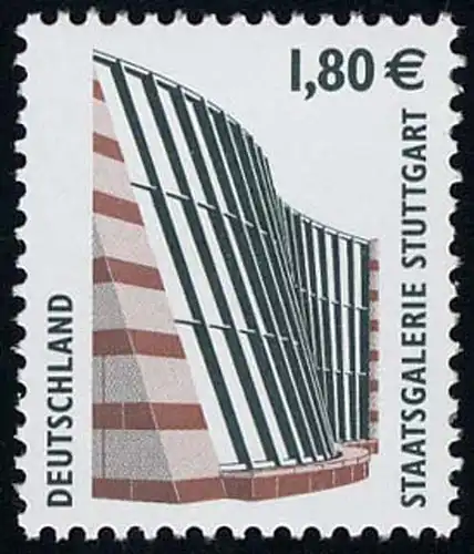 2313 SWK Euro 1,80, SAD Typ III RE 1 Einzelmarke mit Nr. 5 ohne Punkt, **